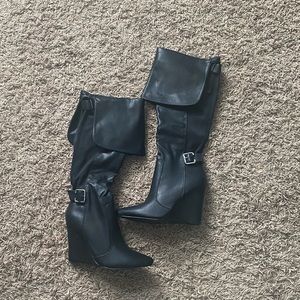 Wild diva black boots